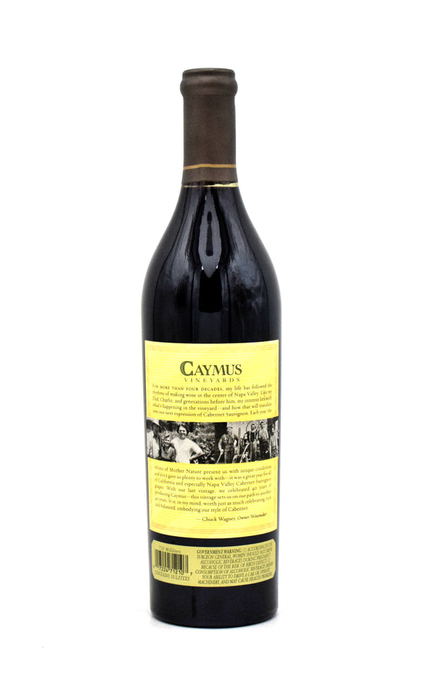 2013 Caymus Vineyards Cabernet Sauvignon (Slightly Torn Label)