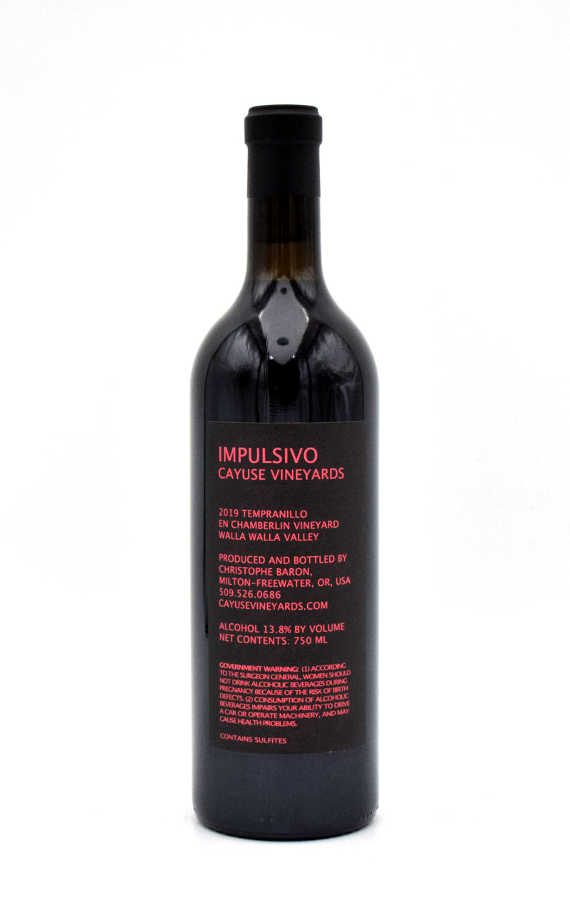 2019 Cayuse Vineyards Impulsivo Tempranillo