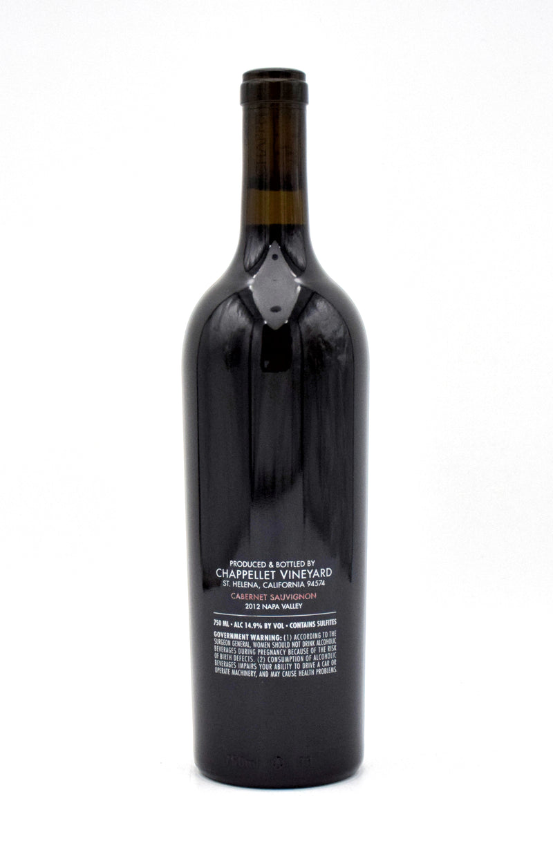 2012 Chappellet Pritchard Hill Cabernet Sauvignon