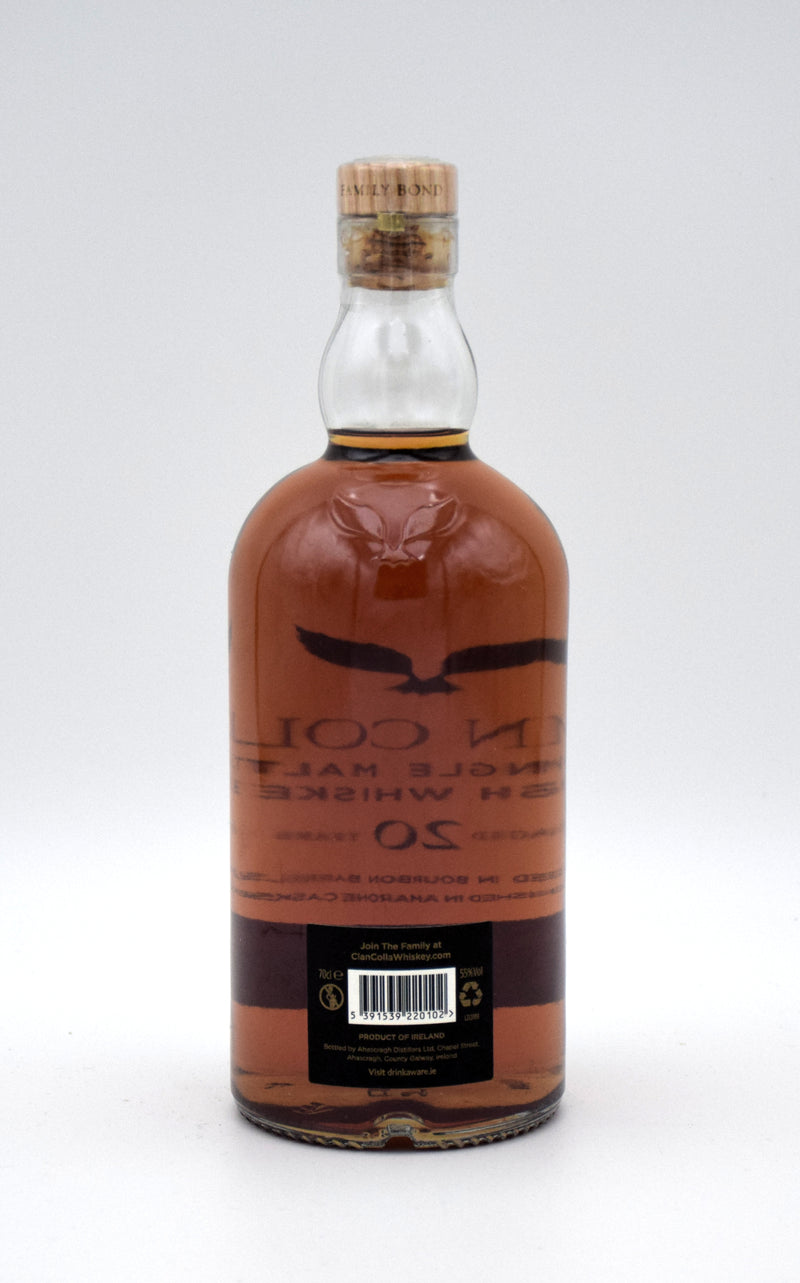 Clan Colla Amarone Finish 20 Year Family Bond Single Malt Irish Whiskey