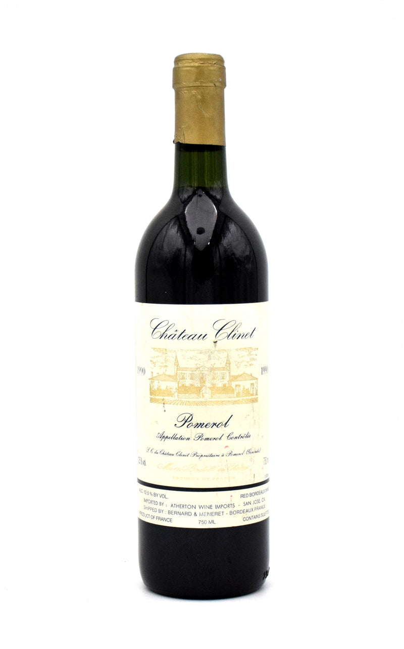 1990 Chateau Clinet (Slightly Scuffed Label)