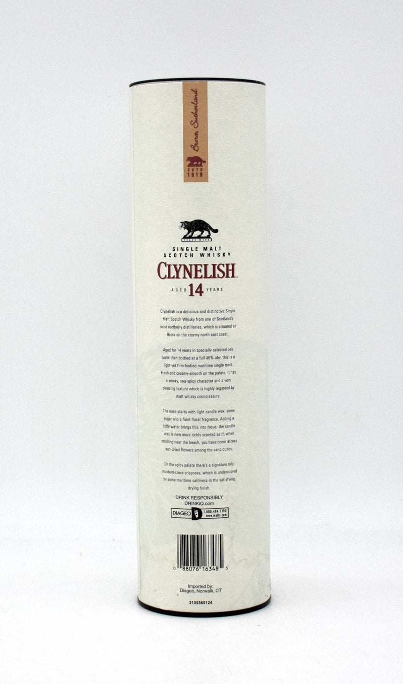 Clynelish 14 Year Single Malt Scotch Whisky