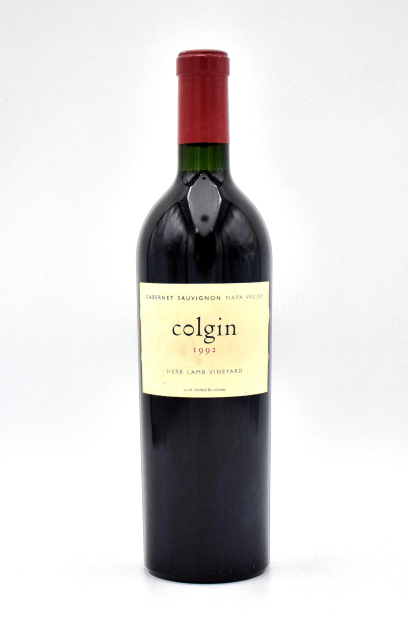 1992 Colgin Cellars 'Herb Lamb Vineyard' Cabernet Sauvignon (Stained Label)