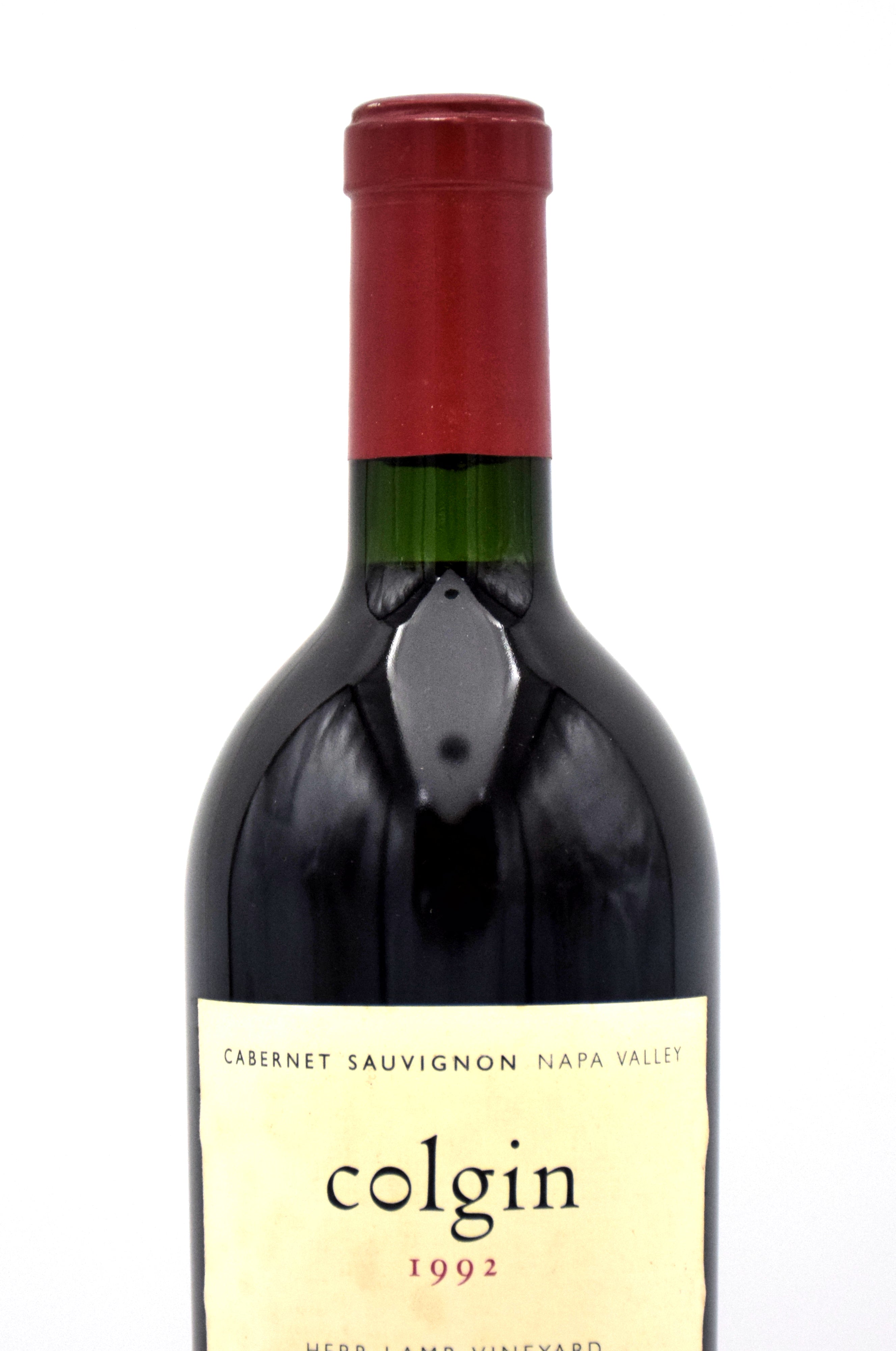 1992 Colgin Cellars 'Herb Lamb Vineyard' Cabernet Sauvignon (Stained L ...