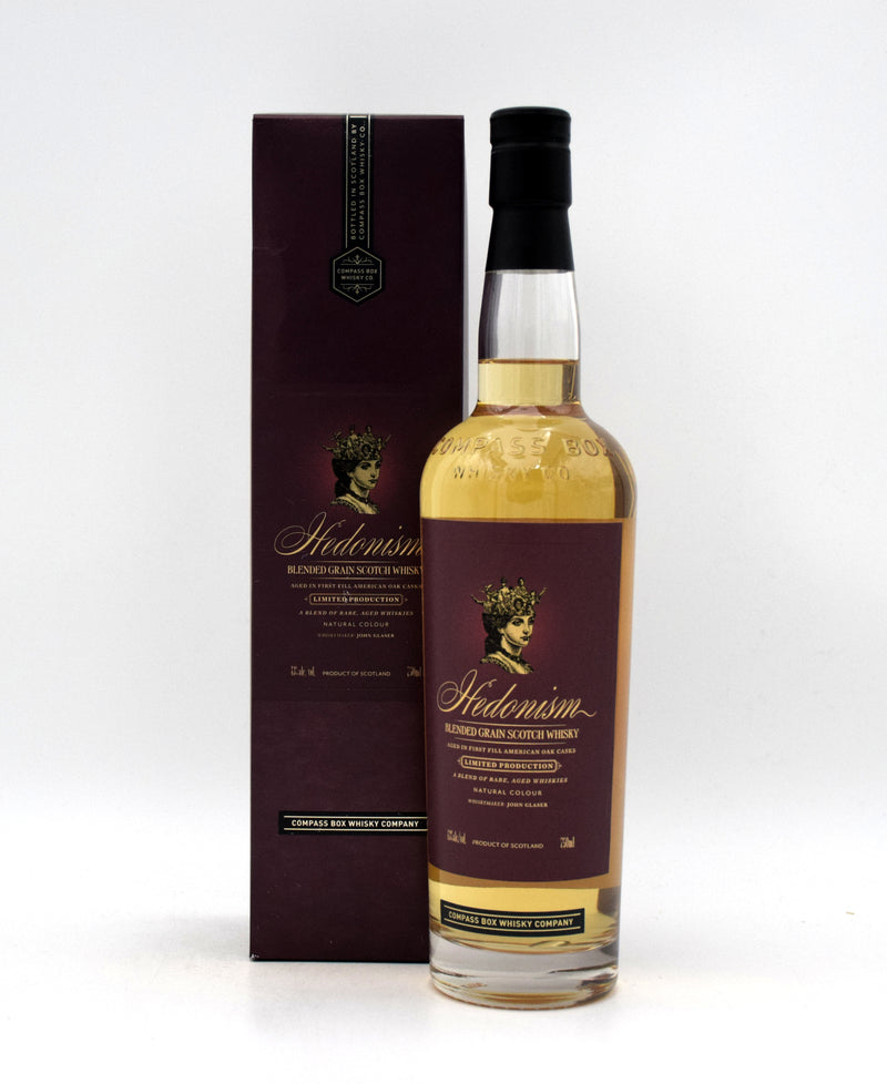 Compass Box Hedonism Grain Scotch Whisky