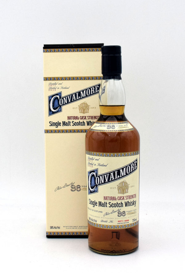 Convalmore Natural Cask Strength 36 Year Scotch Whisky (1977 vintage)