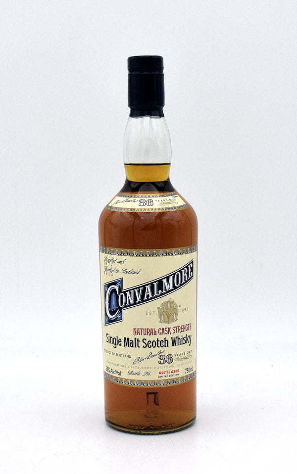 Convalmore Natural Cask Strength 36 Year Scotch Whisky (1977 vintage)