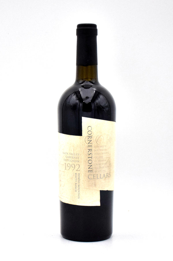 1992 Cornerstone Cellars Beatty Ranch Cabernet Sauvignon