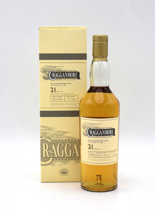 Cragganmore 21 Year Single Malt Scotch