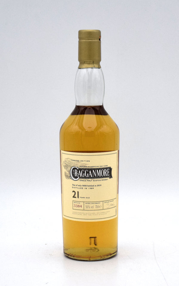 Cragganmore 21 Year Single Malt Scotch