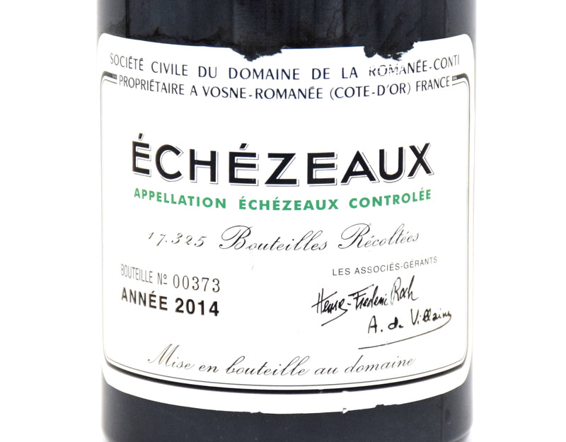 2014 Domaine de la Romanee-Conti Echezeaux Grand Cru (Very Slightly Torn Label)