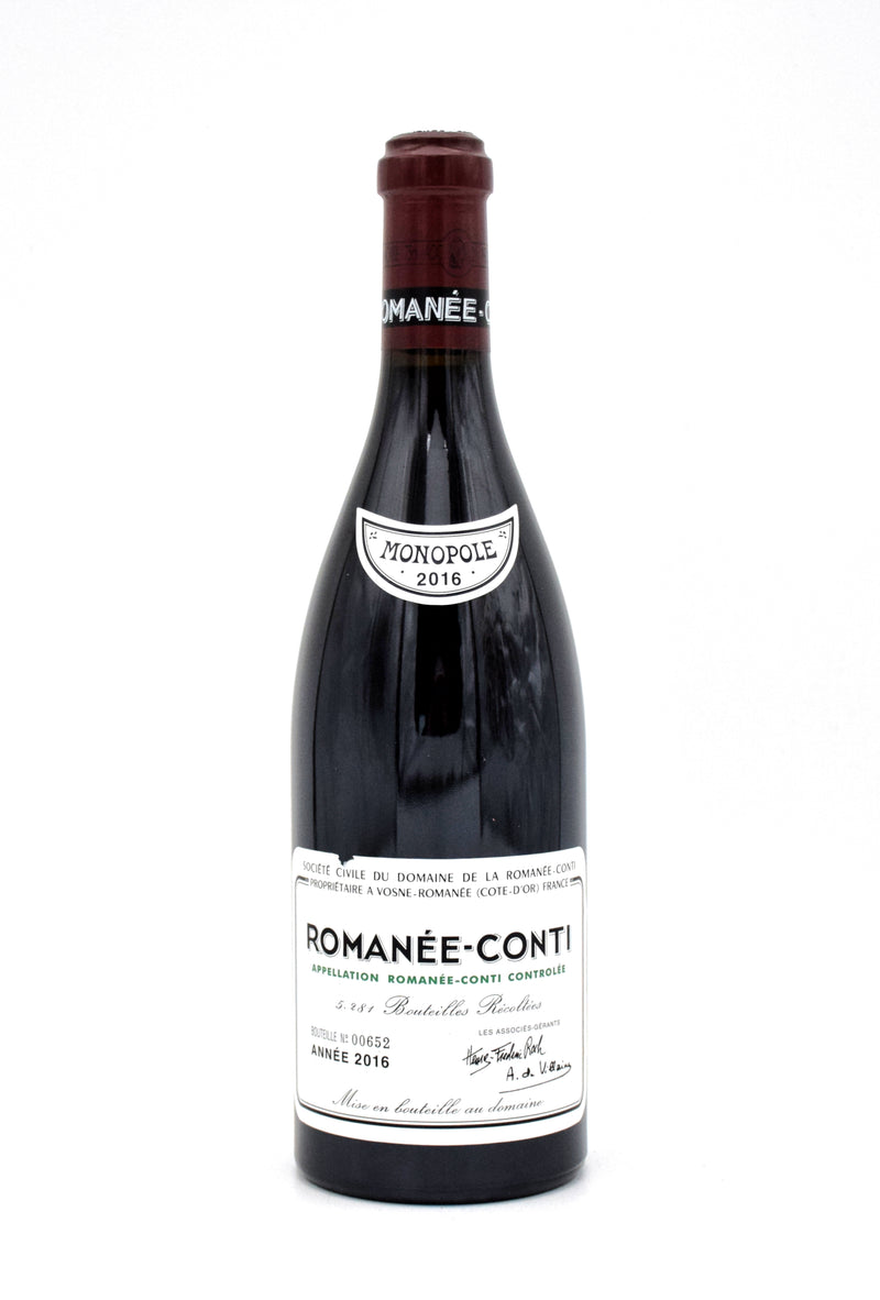 2016 Domaine de la Romanee-Conti Romanee-Conti Grand Cru