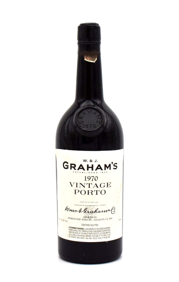 1970 W & J Graham's Vintage Port