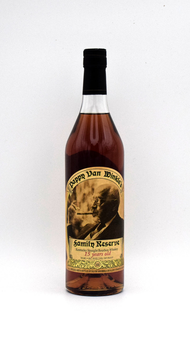 Pappy Van Winkle 15 Year Old Bourbon (2018 Release)