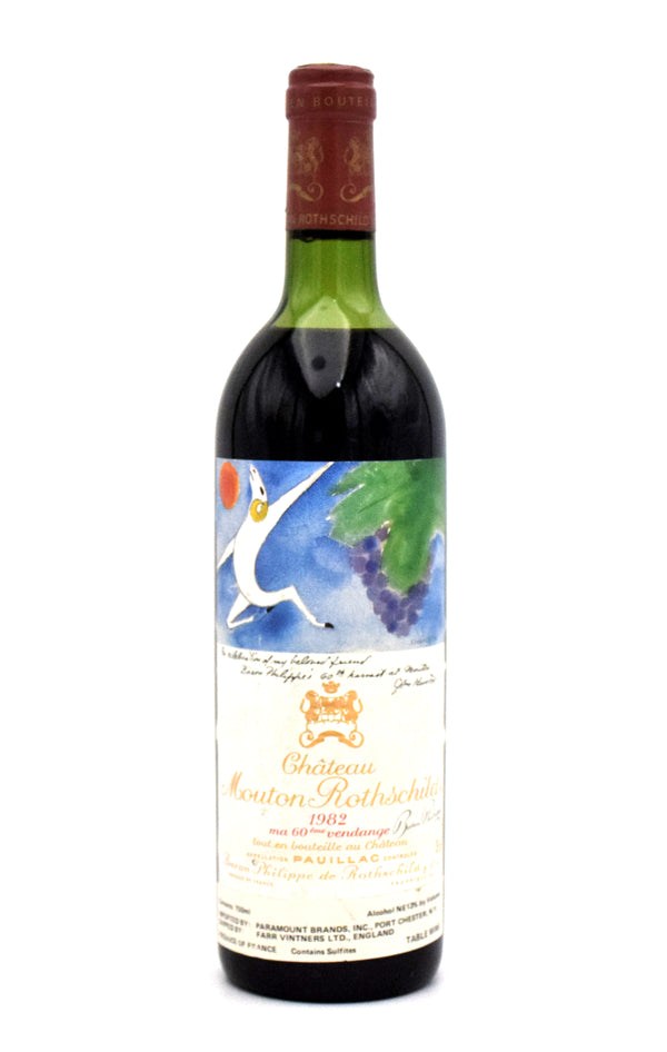 1982 Chateau Mouton Rothschild (HS)
