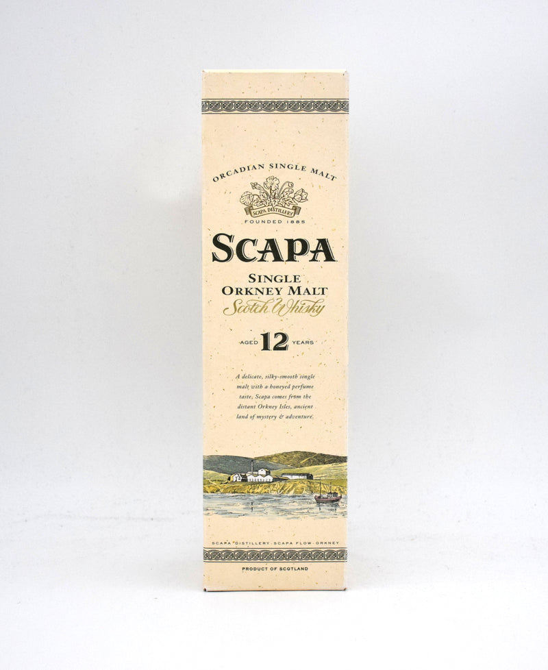 Scapa 12 Year Single Orkney Malt Scotch (Old Bottling, 1L)