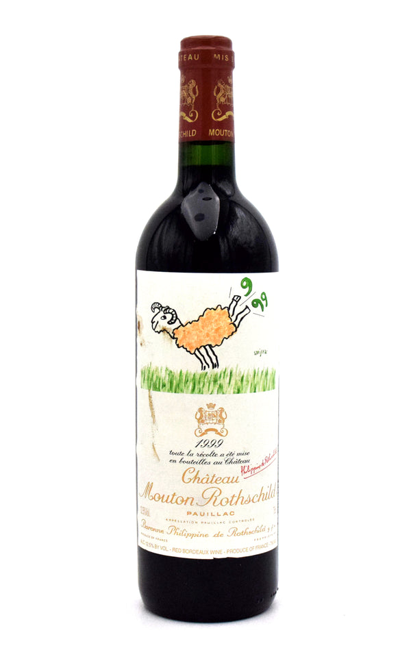 1999 Chateau Mouton Rothschild (Very Slightly Stained Label)