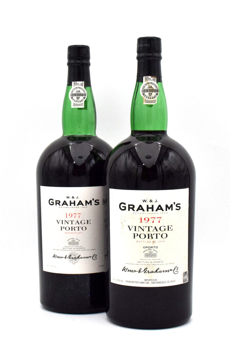 1977 W & J Graham's Vintage Port 1.5L (Base Neck)