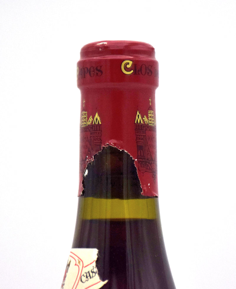 2000 Paul Avril Clos des Papes Chateauneuf-du-Pape  (Slightly Stained Label / Torn Capsule)
