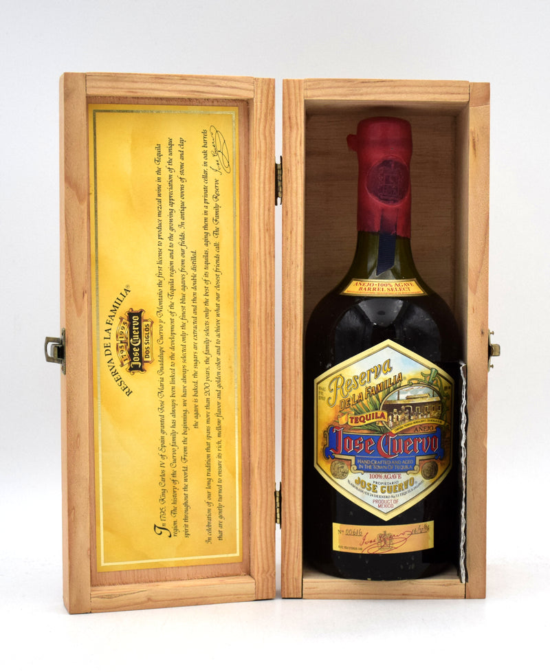 Jose Cuervo 'Reserva De La Familia' Tequila (1995 First Release, Joel Rendón)