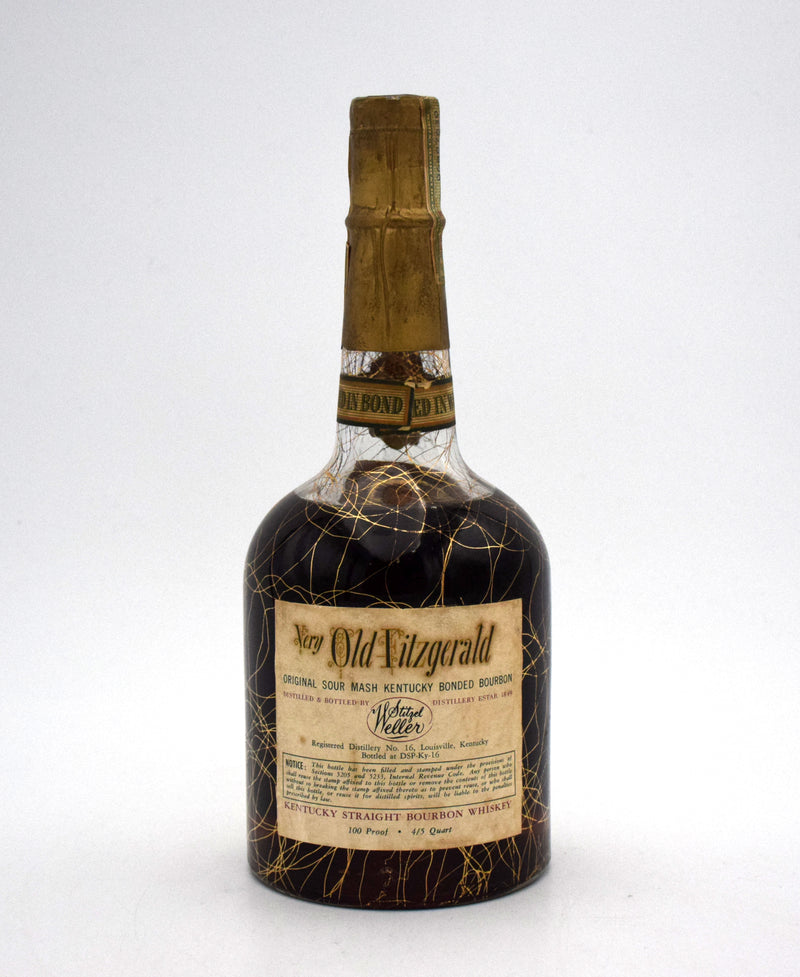 Very Xtra Old Fitzgerald 'Bottle in Bond' 10 Year Old Bourbon (1958 Vintage)