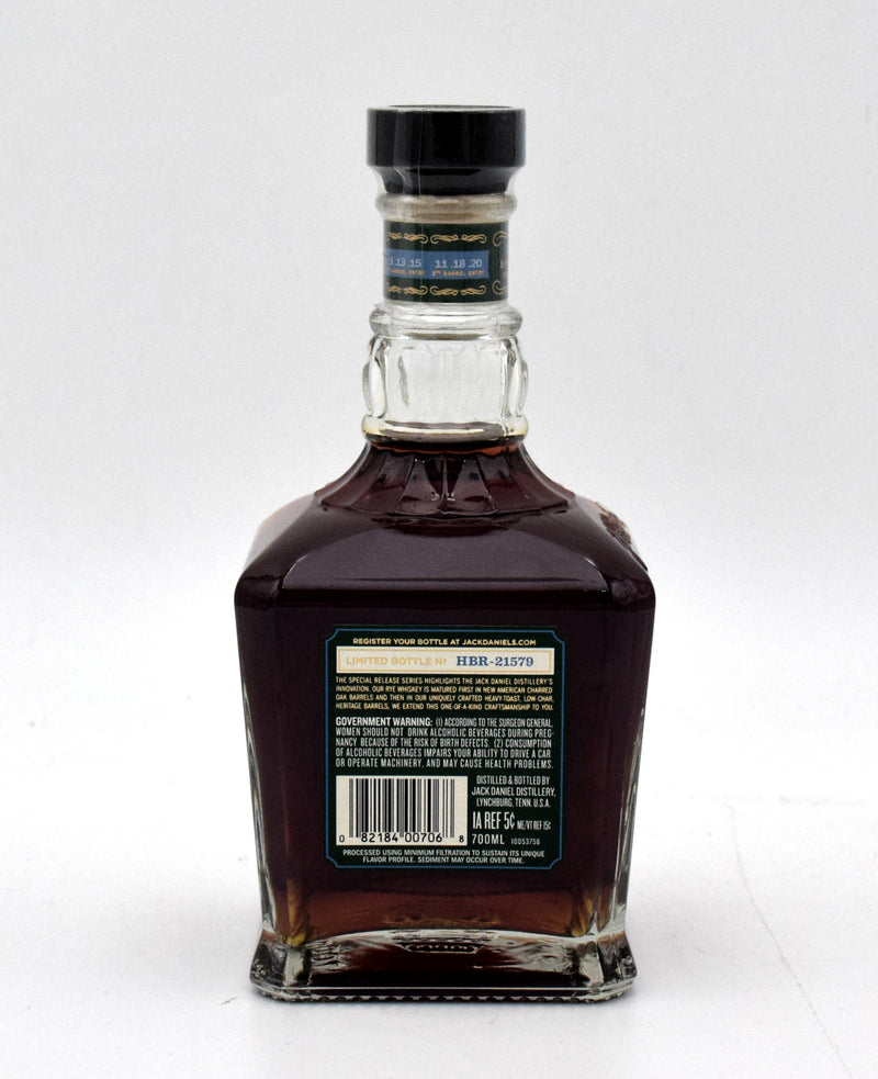 Jack Daniel's Special Release 'Twice Barreled' Heritage Barrel Rye Whiskey (2023 release)