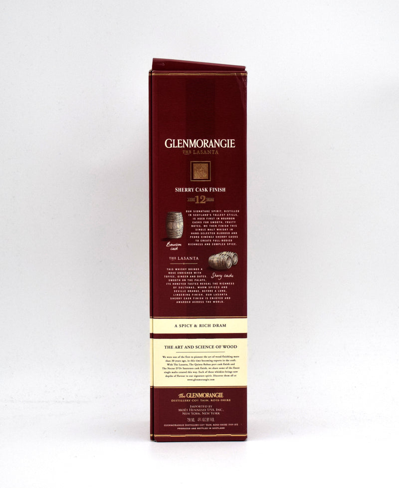Glenmorangie 'The Lasanta' 12 Year Single Malt Scotch Whisky