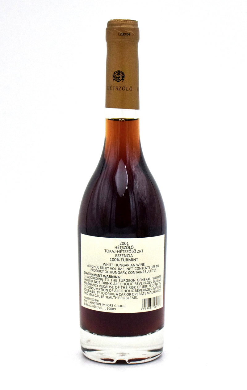 2001 Hetszolo Aszu Eszencia .375ml (with Box)