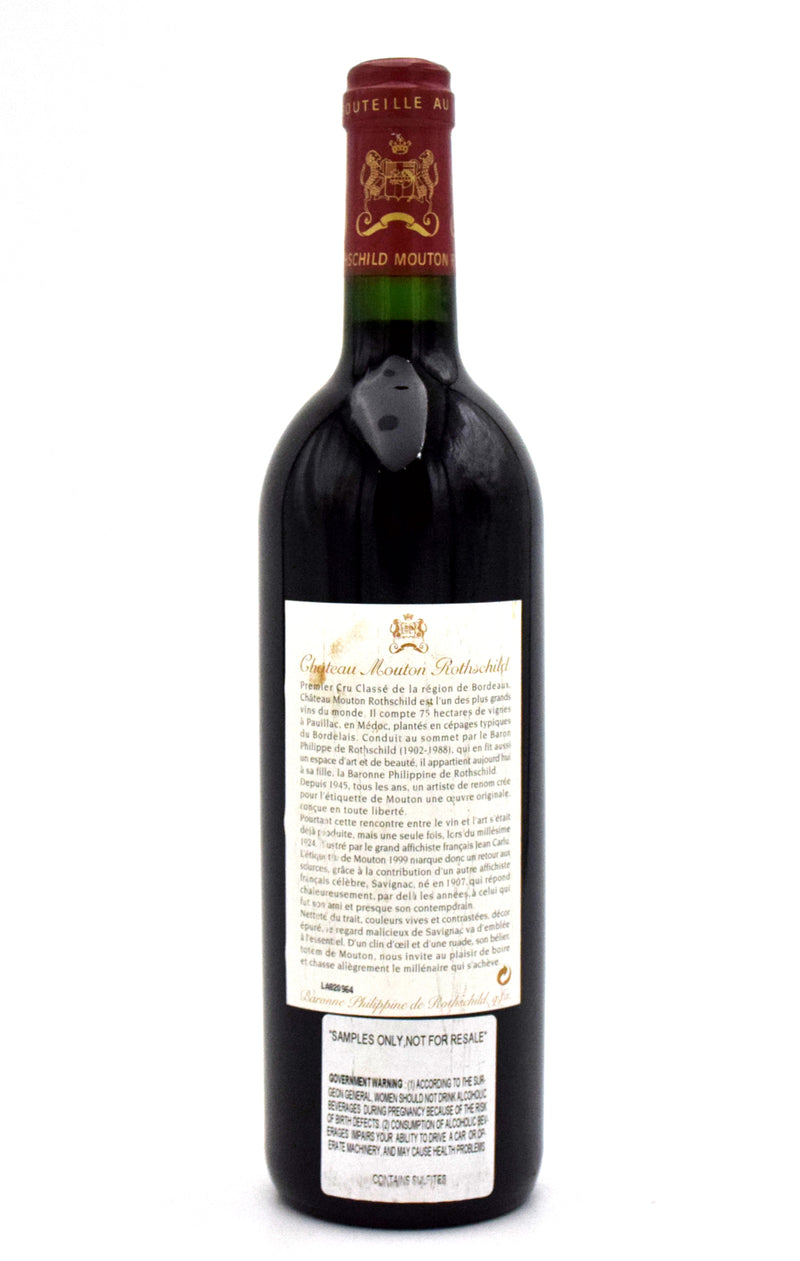 1999 Chateau Mouton Rothschild (Very Slightly Stained Label)
