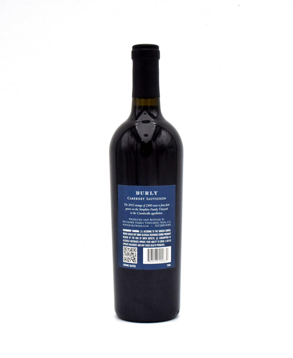2012 McCrorie Family Vineyards 'Burly' Cabernet Sauvignon