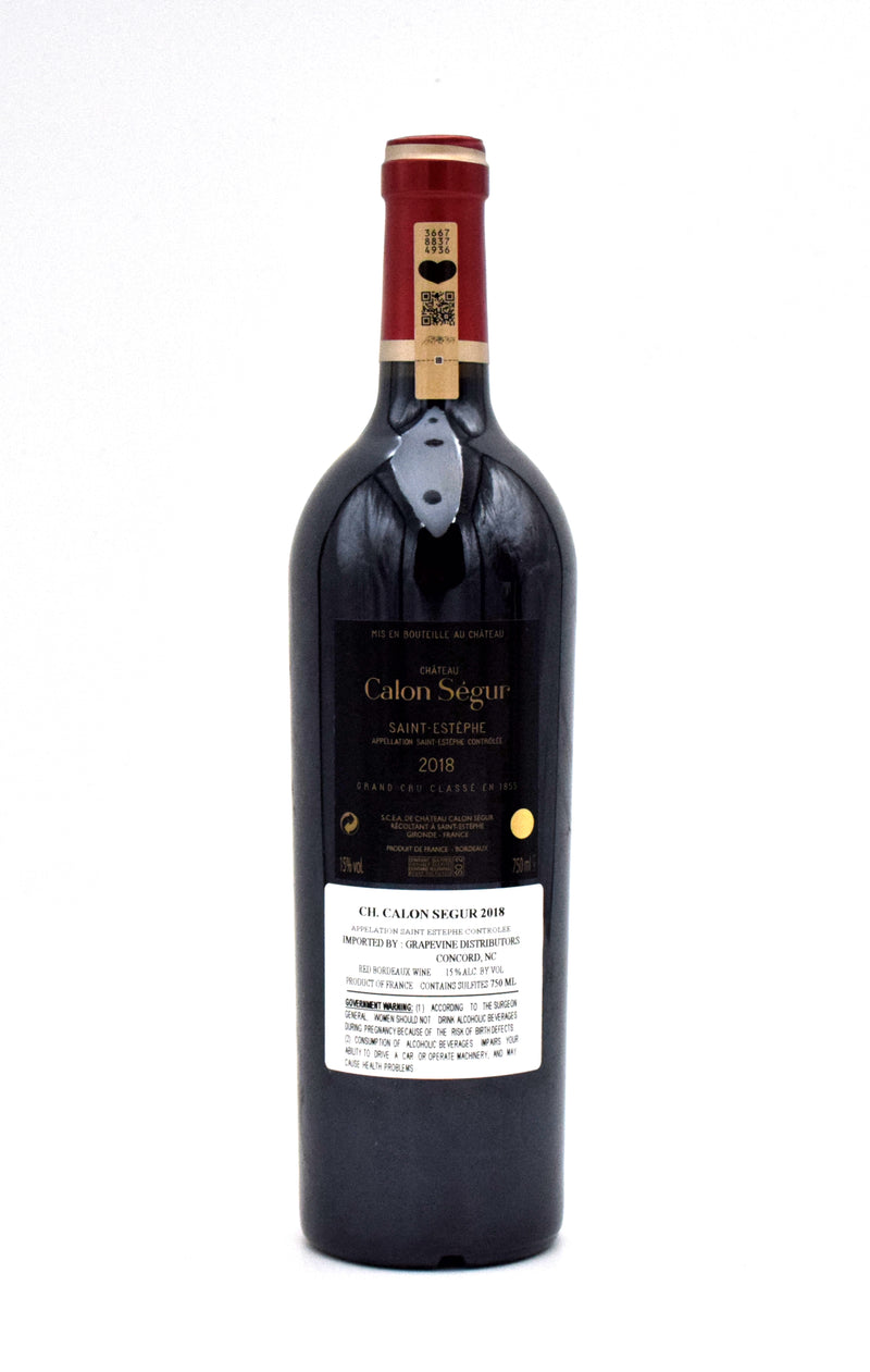 2018 Chateau Calon-Segur (Very Slightly Torn Label)