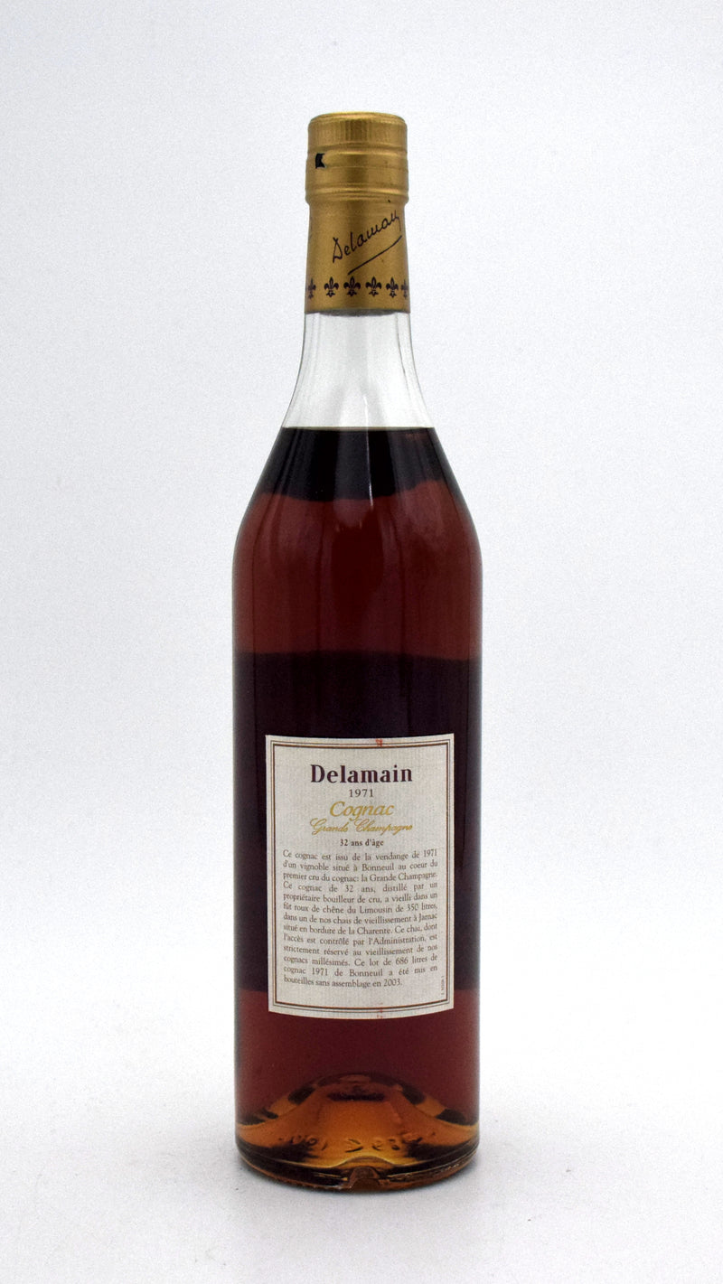 Delamain Vintage Grande Champagne Cognac (1971 Release)