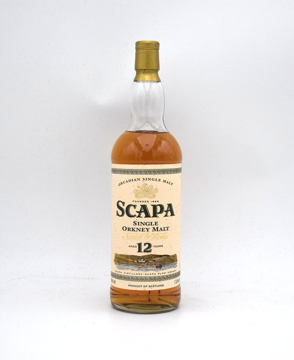 Scapa 12 Year Single Orkney Malt Scotch (Old Bottling, 1L)