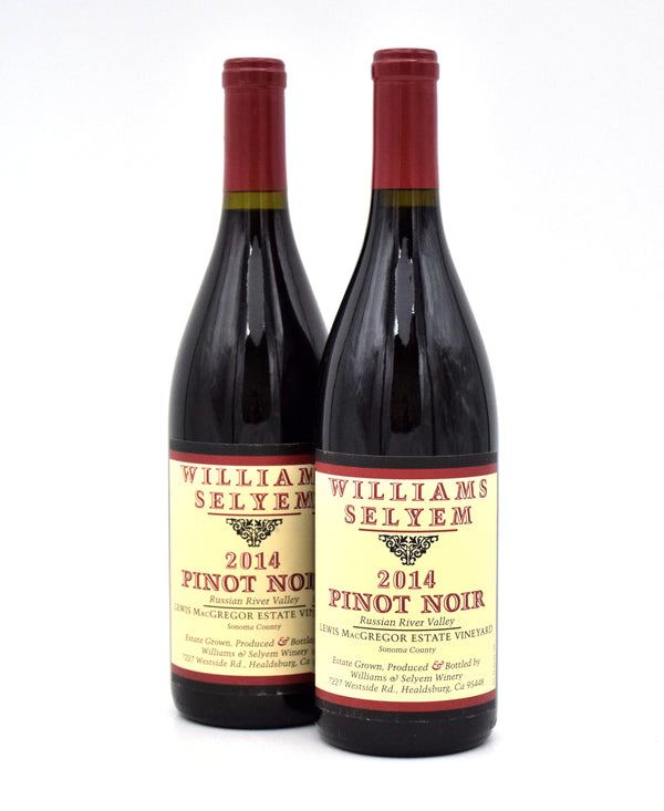 2014 Williams Selyem Lewis MacGregor Estate Vineyard Pinot Noir