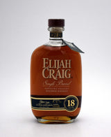 Elijah Craig 18 Year Single Barrel Bourbon - 2021 Release