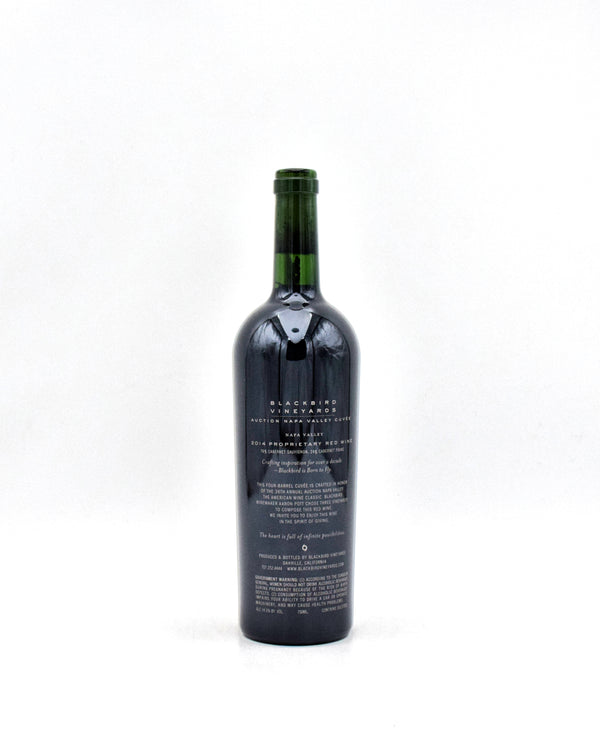 2014 Blackbird Vineyards Auction Cuvee