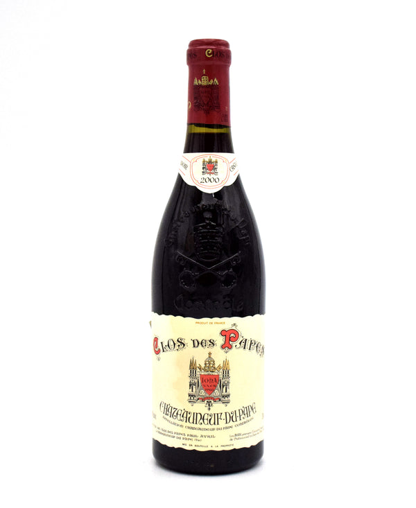 2000 Paul Avril Clos des Papes Chateauneuf-du-Pape (Slightly Stained Labels)