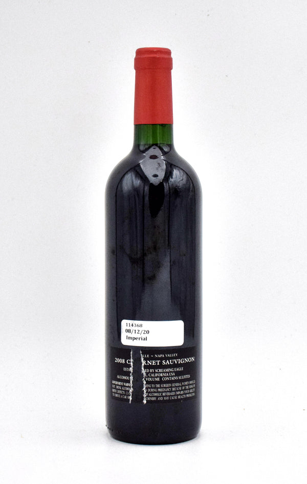 2008 Screaming Eagle Cabernet Sauvignon (Torn Label)