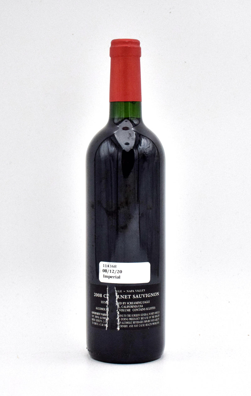 2008 Screaming Eagle Cabernet Sauvignon (Torn Label)