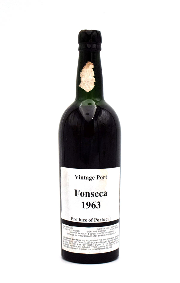 1963 Fonseca Vintage Port (Broken Wax / VHS)