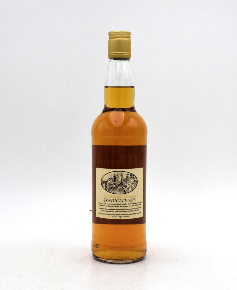 Syndicate 58/6 12 Year Old Blended Scotch – FineLiquors