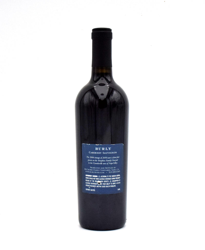 2007 McCrorie Family Vineyards 'Burly' Cabernet Sauvignon