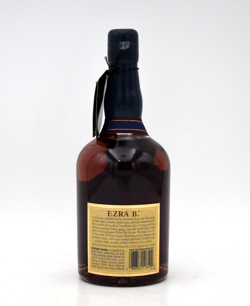 Ezra Brooks 12 Year Single Barrel Bourbon