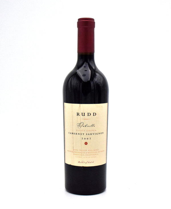 2002 Rudd Oakville Estate Cabernet Sauvignon (Very Lightly Stained Labels)