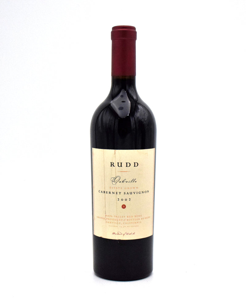 2002 Rudd Oakville Estate Cabernet Sauvignon (Very Lightly Stained Labels)