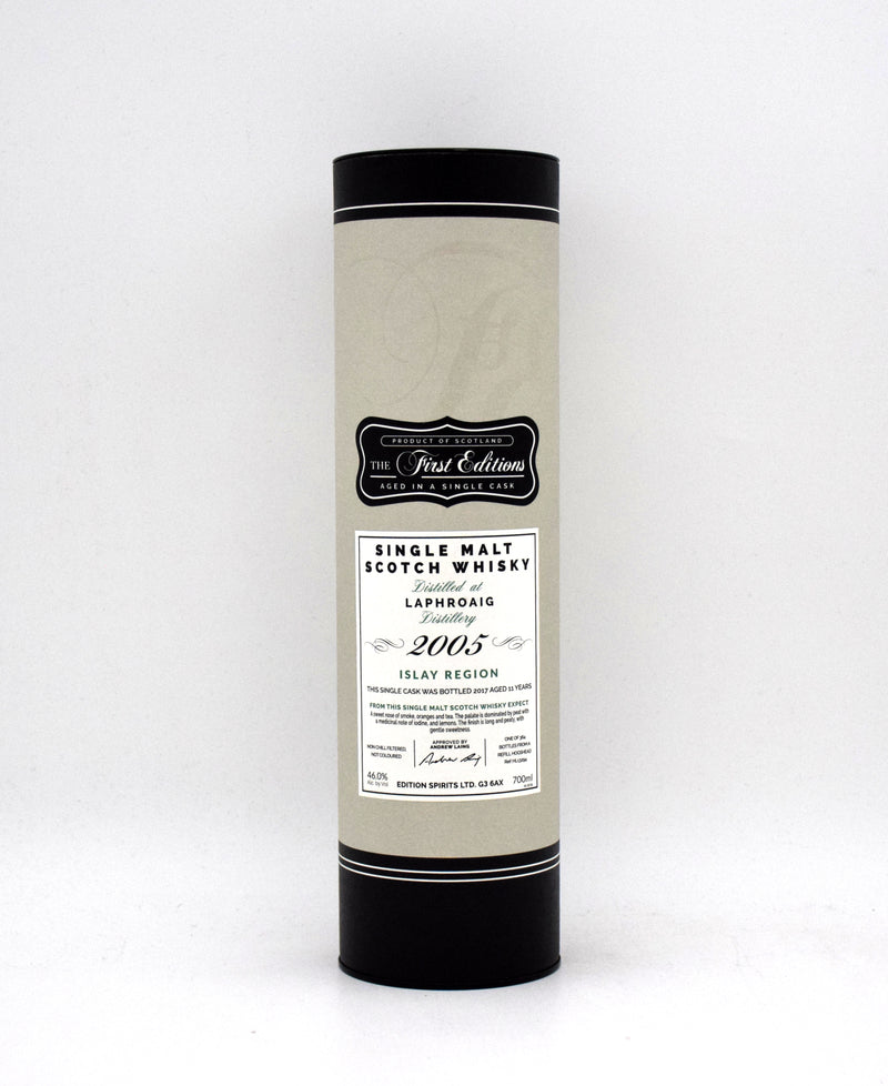 The First Editions Laphroaig 11 Year Single Malt Scotch Whisky (2005 Release)