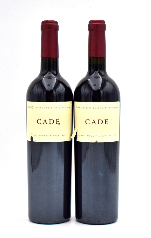 2017 Cade Estate Cabernet Sauvignon (Slightly Torn Label)