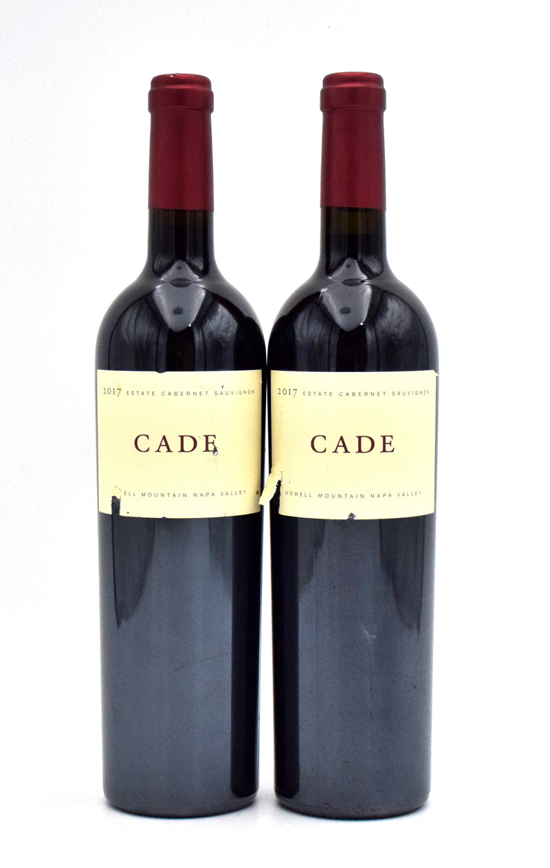 2017 Cade Estate Cabernet Sauvignon (Slightly Torn Label)