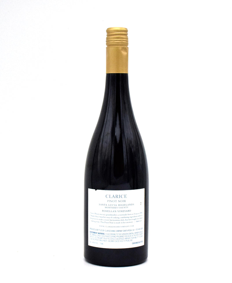2021 Clarice Wine Co. Rosella's Vineyard Pinot Noir