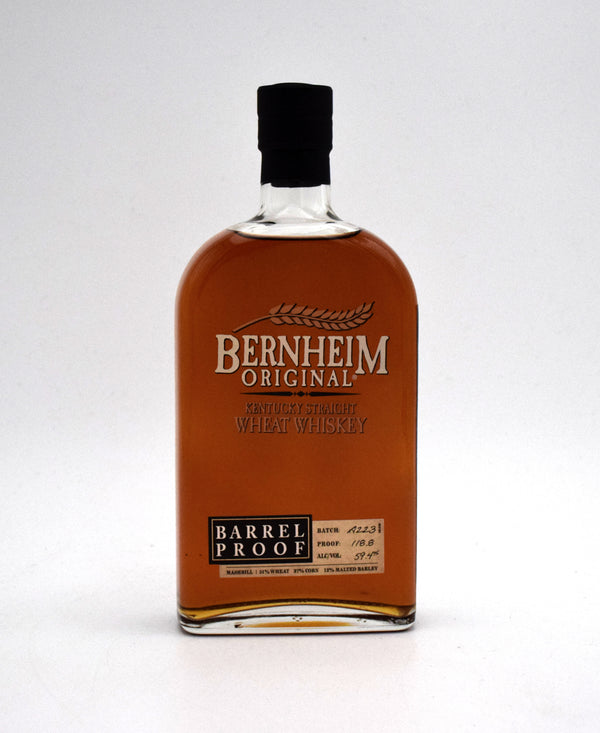 Bernheim Barrel Proof Wheat Whiskey (Batch A223)